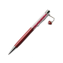 Crystal String Heart Metal Ball Gift Pen